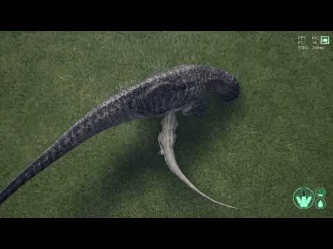 The isle - Rex vs Utah 1v1. Hunting grounds