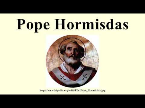 Pope Hormisdas