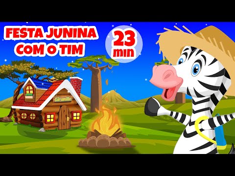 Festa Junina com o Tim - Giramille 23 min | Desenho Animado Musical