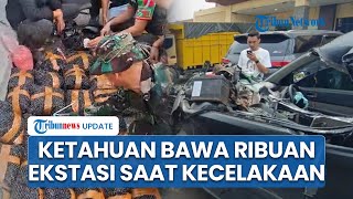 Temuan Ribuan Pil Ekstasi hingga Lencana Polri di Mobil yang Alami Laka di Tol Lampung