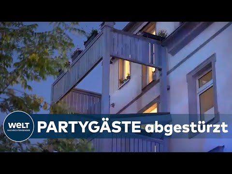 VERLETZTE IN BAUTZEN: Balkon stürzt bei Geburtstagsparty ein