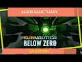 Subnautica Below Zero Alien Sanctuary for essential materials and tech