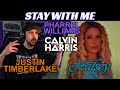 Calvin Harris, Justin Timberlake, Pharrell Williams, Halsey REACTION - Stay With Me