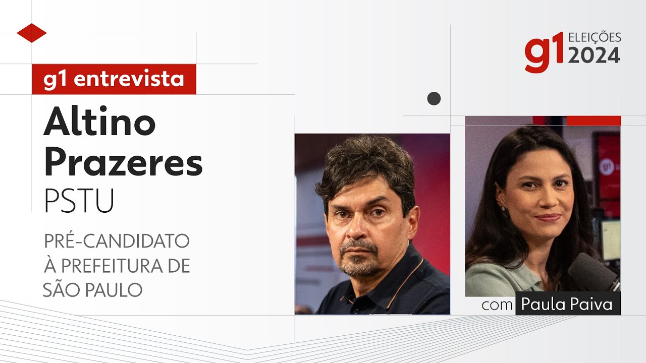 Paula Paiva entrevista Altino Prazeres (PSTU) | Eleições municipais