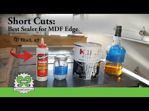 Short Cuts: Best Method for Sealing MDF Edges - The Garage Engineer
