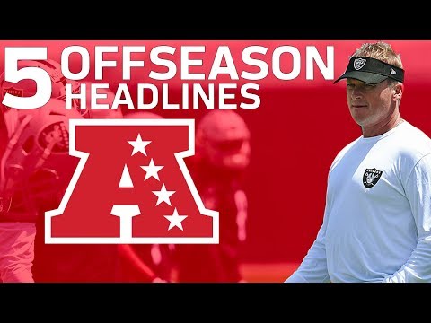 Every AFC Team’s Top 5 Offseason Headlines | NFL