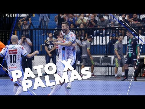 PATO FUTSAL 4 X 2 PALMAS - GOLS - CAMPEONATO PARANAENSE SÉRIE OURO 2019