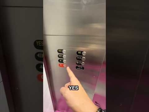 I Got STUCK in an ELEVATOR for HOURS 😳 #elevator #trapped #stuck #hotel #shorts