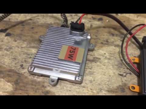 Morimoto 50w vs ACME 75w Ballast Comparison