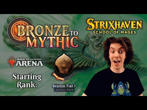 🥉 MTG Arena: Bronze To Mythic (Limited: Strixhaven Draft) - Episode 2 - Starting Rank: Bronze 1