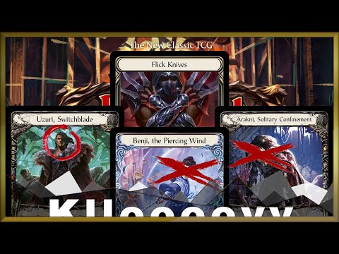 Knive Flick Benji? No Uzuri, Who Deserves to be the Dagger Throwing God | Ousiders FaB