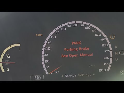 How to fix park light W221 S-Class Mercedes