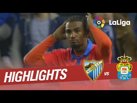Highlights Málaga CF vs UD Las Palmas (2-1)