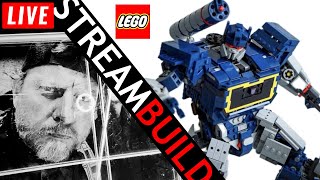 🔴 Building LEGO Transformers Soundwave (10358) Alt Build Live! - Part 2