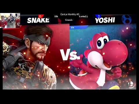 CenLa Monthly #3 - (W)Elk(Yoshi, Ridley) vs (L)Larin(Snake) Grand Finals
