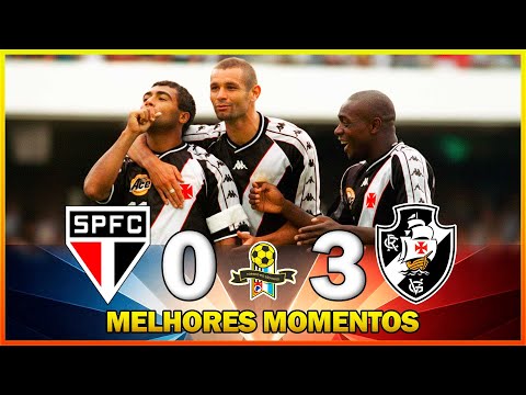 SÃO PAULO 0 X 3 VASCO ● MELHORES MOMENTOS ● TORNEIO RIO-SÃO PAULO 2000 ● SEMIFINAL ● JOGO 01