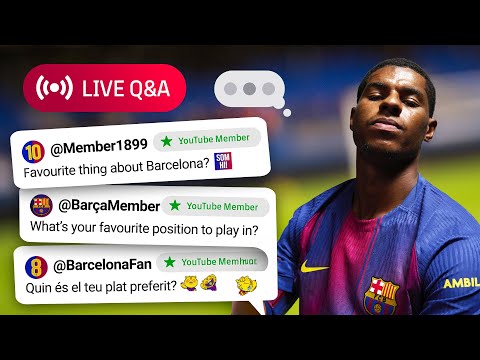 🔴 💬 LIVE CHAT | YOU ASK, RASHFORD ANSWERS! (MEMBERS EXCLUSIVE QUESTIONS) | FC BARCELONA 🔵🔴