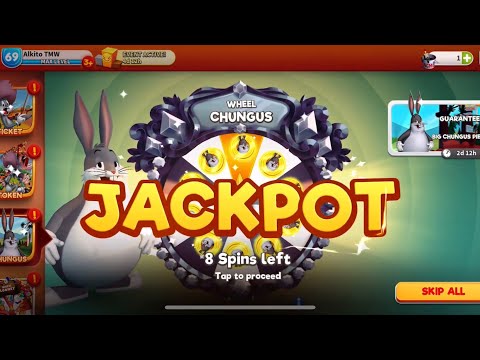 Looney Tunes World of Mayhem Road to Big Chungus Wheel Jackpot!
