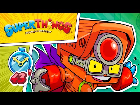 SUPERTHINGS ⚡⚡ Season SECRET SPIES (7-12 FULL episodes)💥 | Cartoons for KIDS