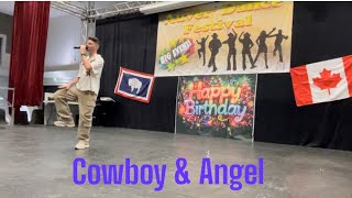 Cowboy &amp; Angel Line Dance by Grégory Danvoie (BEL) and Agnes Gauthier (FR)