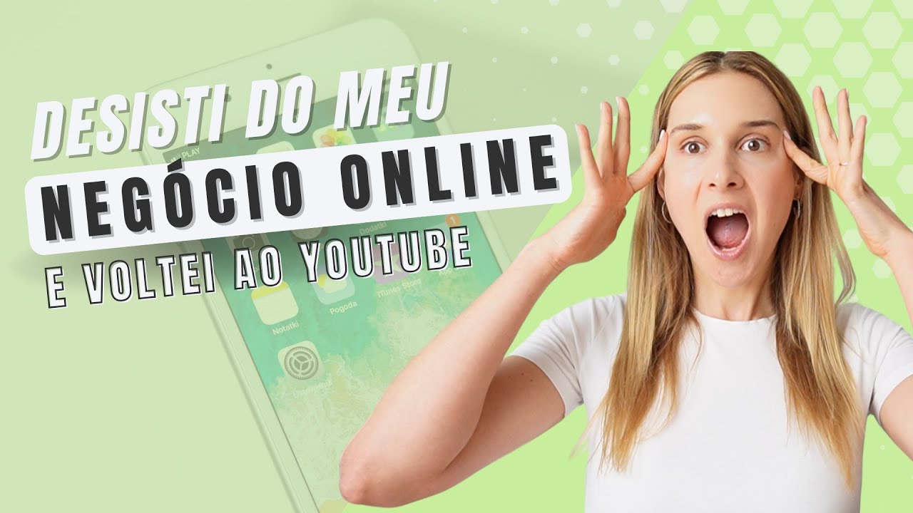 Desisti do meu negócio online