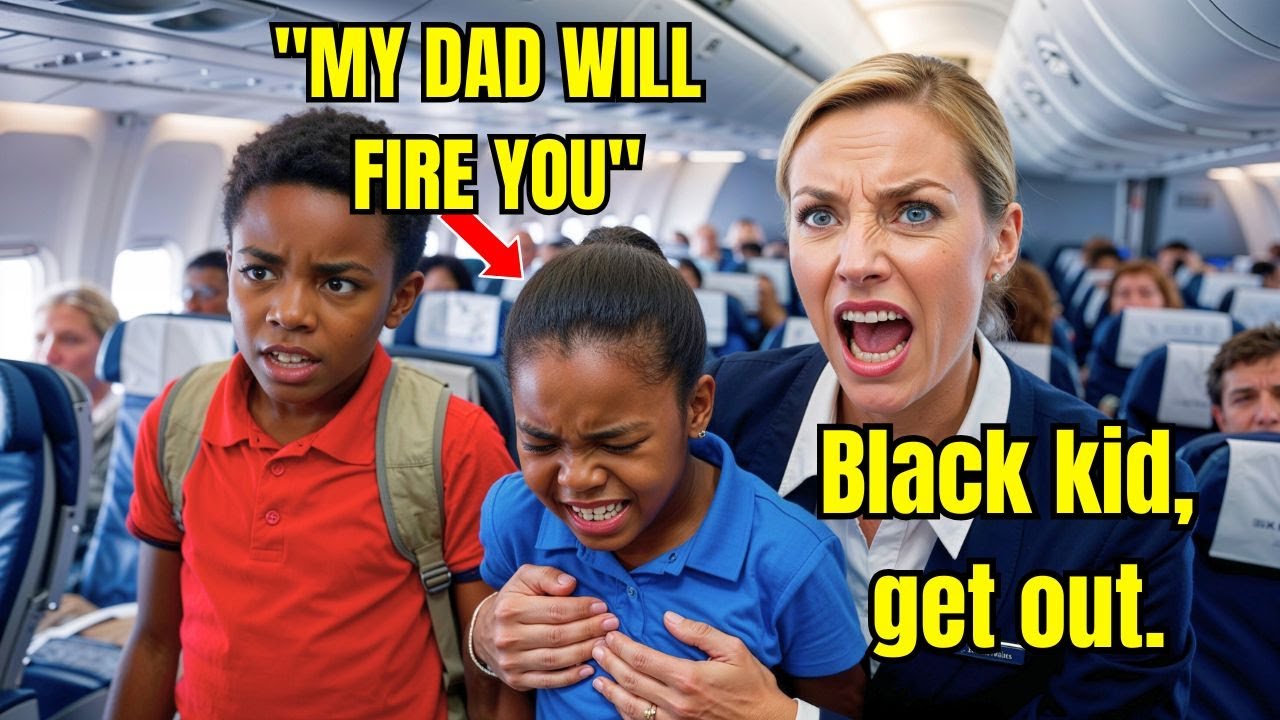 Black Teen Siblings Asked to Give Up VIP Seats — One Call to CEO Dad, Entire Crew Gets Fired