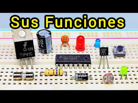 🔴 FUNCIONES de los COMPONENTES ELECTRÓNICOS más IMPORTANTES 🔴