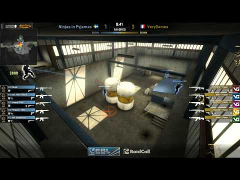 VeryGames vs NiP | Finale, EMS One Fall Finals 2013 | de_nuke Map 1