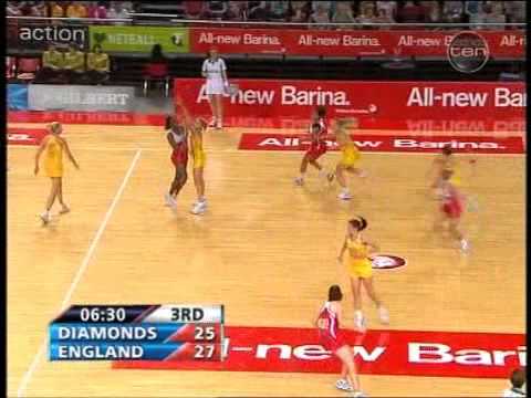 Netball: Diamonds v England International Series 2011 Test 3