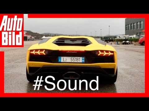 Lamborghini Aventador S - So klingt der Mega-Lambo! (2017) /SOUND