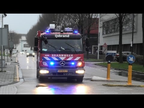 Grote Brandweer Amsterdam Compilatie Brandweer met spoed naar Diverse meldingen in Amsterdam!