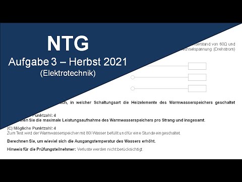 #42 NTG Industriemeister (IHK) Aufgabe 3 - Herbst 2021