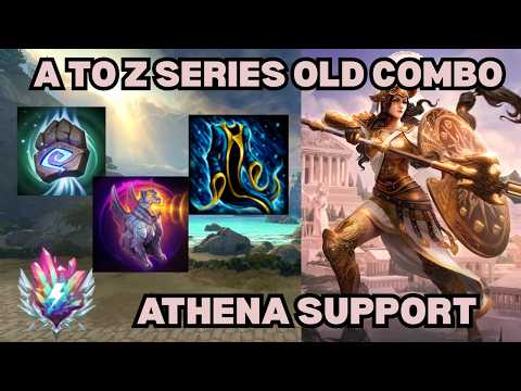 A TO Z SERIES   OLD COMBO - Athena Support Smite 2 Gameplay