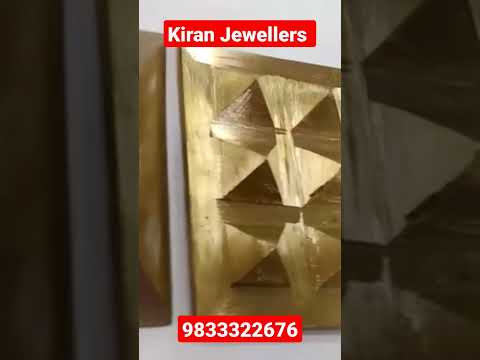 Metal 1x9x81 brass vastu pyramid, size: 1.5 inches