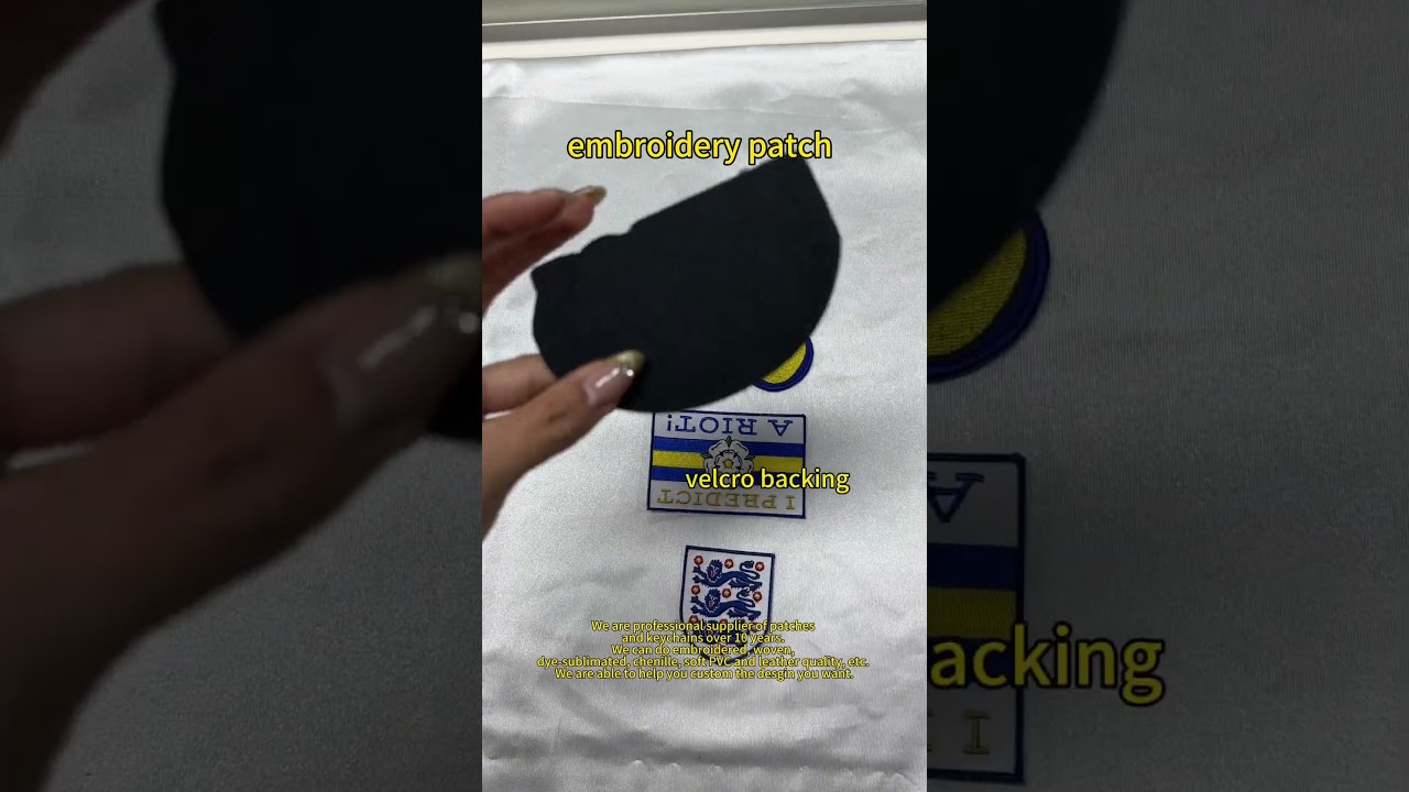 High Quality Patches Custom Embroidery Patch Logo Iron On Bear chenille Patches For Clothing