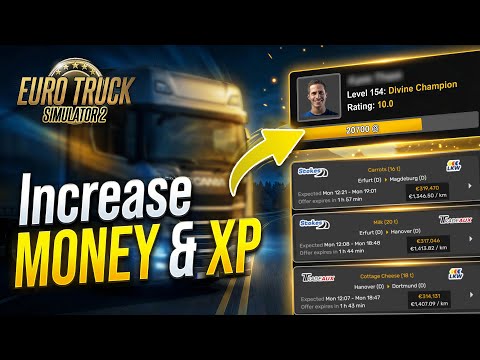 How to Increase Money & XP Fast in Euro Truck Simulator 2 | 2026