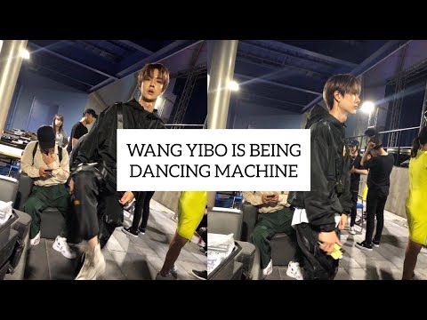 WANG YIBO is being Dancing Machine throughout 4 minutes pt.1