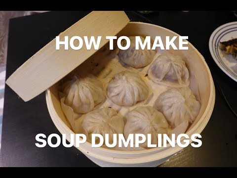 How to make soup dumplings (XIAO LONG BAO) from scratch! no short cuts!