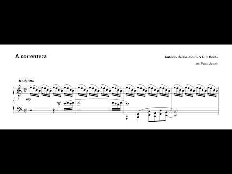 Tom Jobim - A correnteza (arr. Paulo Jobim) (Itamar Assiere, piano)