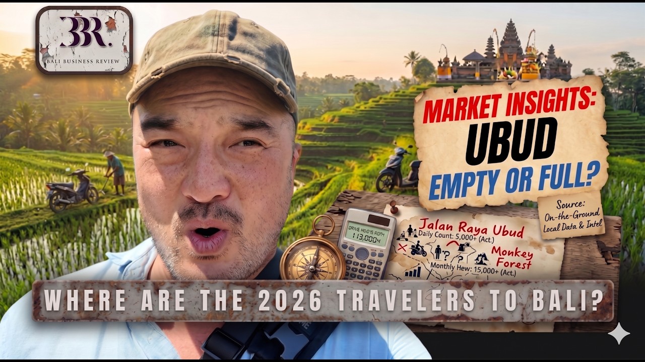 Where Did All the Tourists Go in Bali? Ubud Feels Empty in 2026 |  Market Insights from Street & Sky