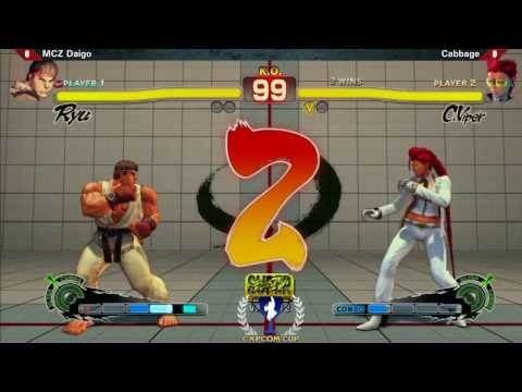 MCZ Daigo Umehara vs Cabbage - TGS2013 Capcom Cup Qualifier - SSF4: AE Ver. 2012