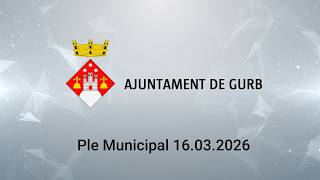Ple Municipal de 16.03.2026