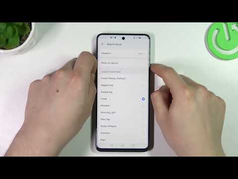 Alarm Tones on Huawei Nova 9 SE | Available Sounds of Alarms