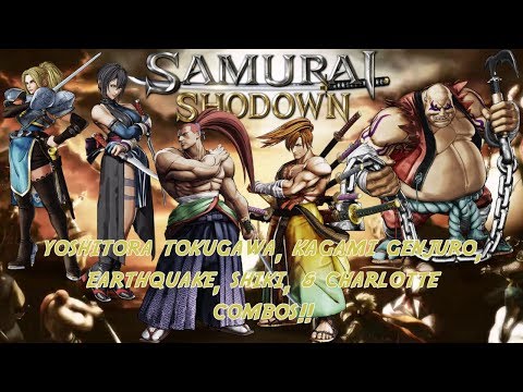 SAMURAI SHODOWN COMBOS (feat. Earthquake, Shiki, Charlotte, Yoshitora, & Genjuro)