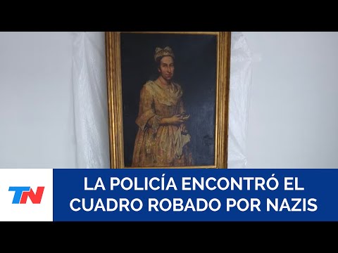 Encontraron el cuadro robado por los nazis que había sido descubierto en una casa de Mar del Plata