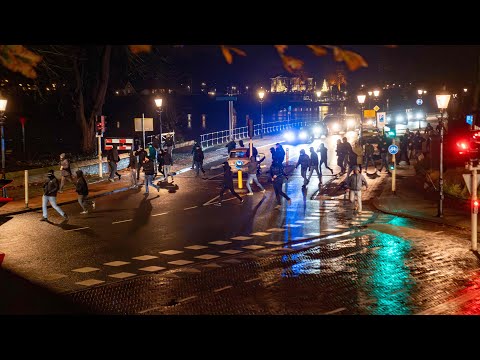 Harter Kern GAE versucht Stuttgart-Fans zu erreichen: Polizei greift ein, 2e Notverordnung erlassen