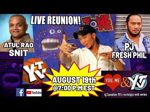 PJ FRESH PHIL & SNIT LIVE REUNION ON YOU ME AND YTV!