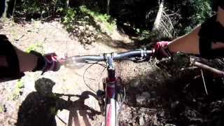preview picture of video 'Epic Singletrack Downhill to Albertville: Destination X'