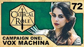 The Elephant in the Room | Critical Role: VOX MACHINA | Episode 72