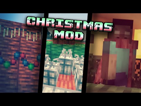 Minecraft 1.18.1 CHRISTMAS MOD! - Blocks, decorations, winter hats & scarves! - Minecraft 1.18 mods